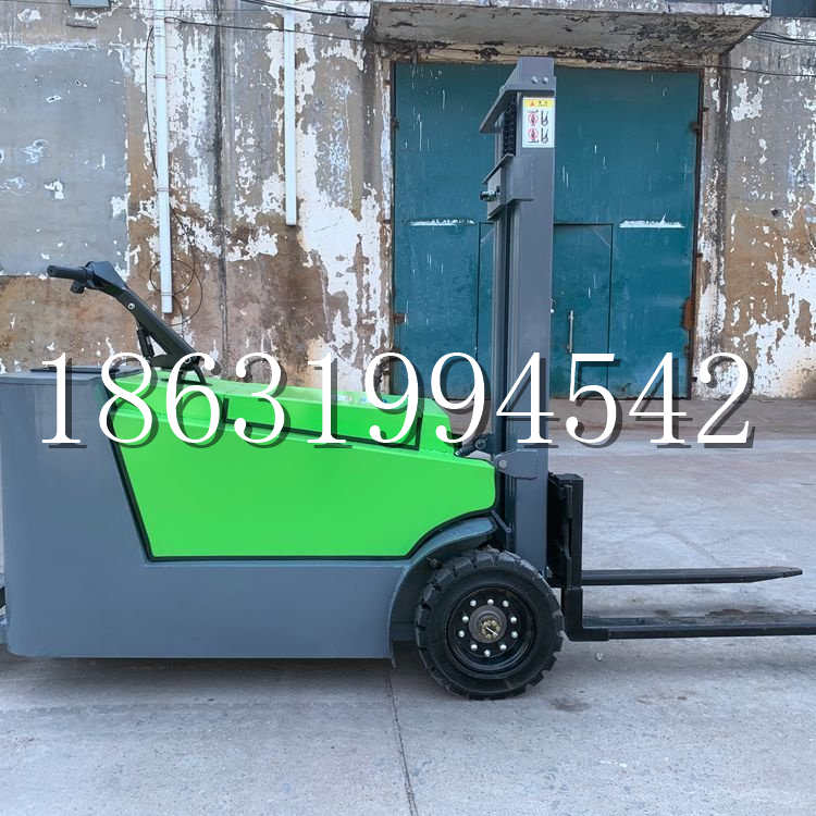 荃湾区小型电动叉车1吨2吨步行站驾式电瓶堆高充电装卸车液压升降车铲车